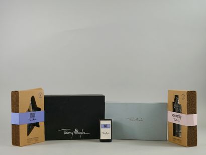 null THIERRY MUGLER

Lot including " Angel ", two empty collector's bottles, one...