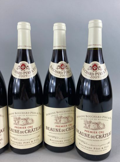 null Lot of 6 bottles of wine, including :

- 3 bottles Beaune du Château Premier...