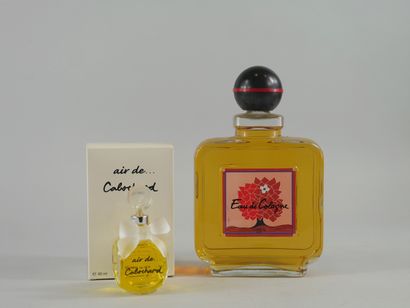 null Lot including Perfume Grès " Air de Cabochard ", toilet perfume 50ml, a spray...