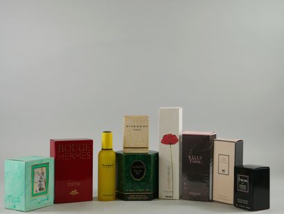 null Lot comprenant Givenchy « Organza », flacon atomiseur d’eau de parfum 75ml,...