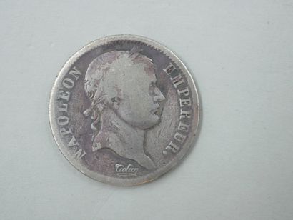 null NAPOLEON Ier (1804-1814). 2 francs, Bayonne 1810 (G. 501). TB.