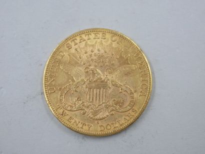 null 
20 dollars gold Eagle. 1901

Weight : 33,30gr.
