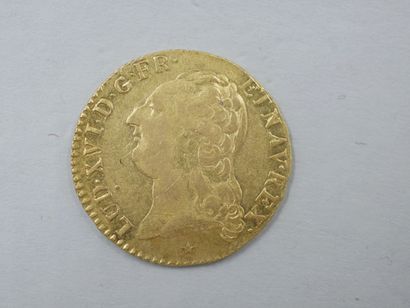 null LOUIS XVI (1774-1792). Louis with naked head. Lille. 1787. (Dr. 806). 7,60 g....
