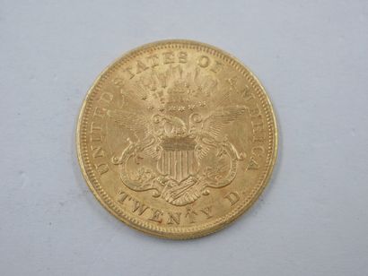 null 
20 dollars gold Eagle. 1876

Weight : 33,30gr
