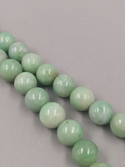 null Collier en perles de jade.

Long.: 50cm; PB : 78gr