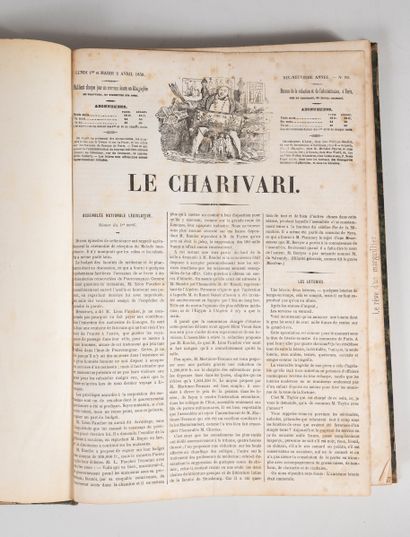 null Le CHARIVARI du 1er avril au 30 juin 1850. 

Au total 78 lithographies., imprimées...