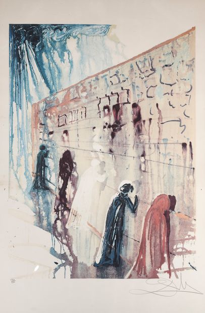 null Salvador DALI (1904-1989)

The wall of lamentations

Lithograph signed.

56...