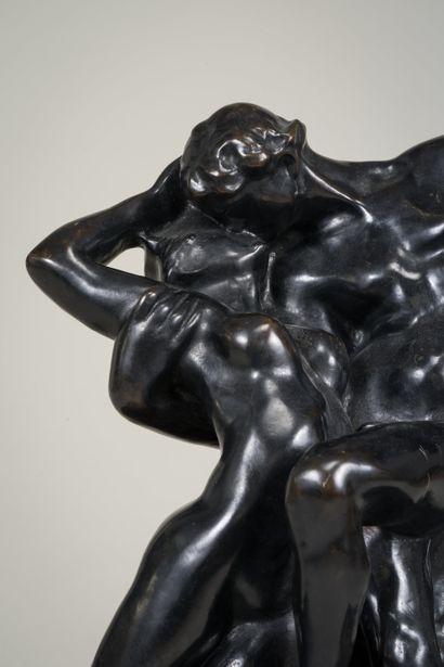 null Auguste RODIN (1840-1917).

The Eternal Spring,1898

Lost wax bronze with black...