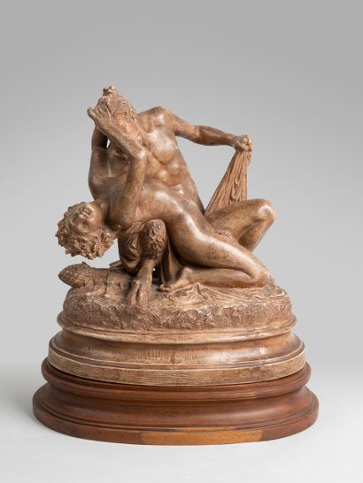 null Jean-Jacques PRADIER known as James (1790-1852), after

Satyr and Bachante

Proof...