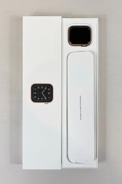 Apple Watch SE GPS 44 mm, gold, fonctionnel,...