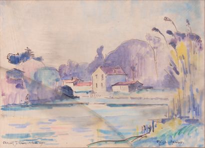 null Moise ARNAUD (1881-?)

La grand jard 

Aquarelle sur papier contrecollé sur...