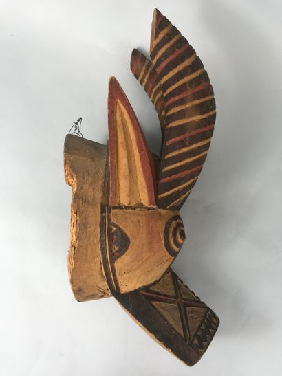 null Bobo mask, Burkina Faso

Wood with brown patina, pigments

Height Height : 40...