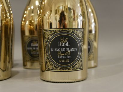 null 1 box of 6 bottles - Bubbles 100% sauvignon GOLD RUSH Full Gold Extra dry Cuvée...