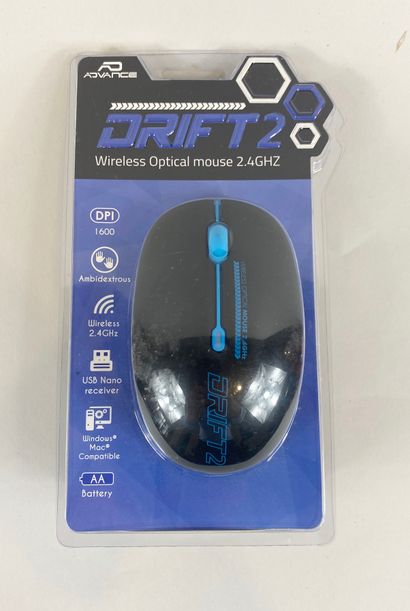 null Advance Drift Mouse. The Drift 2, Precise optical sensor with adjustable resolution:...