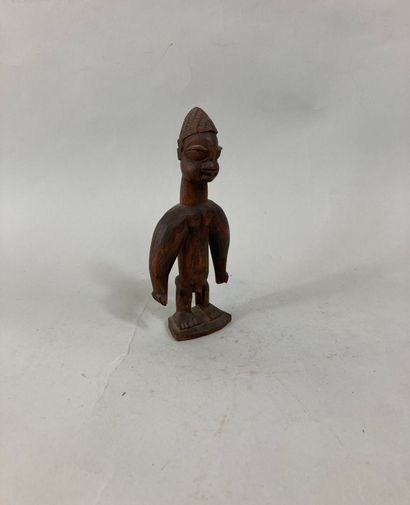 null Statuette de type ibeji Yorouba, Nigeria

Bois à patine brune

Haut. : 26,5...