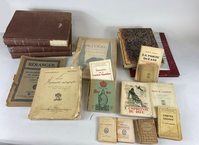 null Lot of books including: 

- Program of the Gala of the union of the artists...