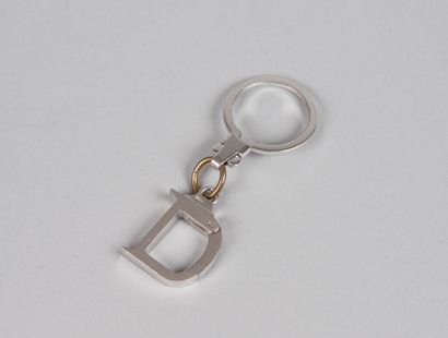 CHRISTIAN DIOR

Steel key ring in the shape...