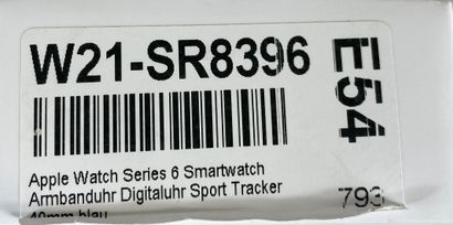 null Apple Watch Series 6 40mm, blue, fonctionnel, comme neuf, boite d'origine, avec...