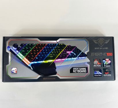 null Gamer Keyboard, 7 color backlight, Anti-Ghosting function: 26 keys, Ultra-comfortable...