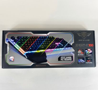 null Clavier pour gamer, Rétro-éclairage 7 couleurs, Fonction Anti-Ghosting : 26...