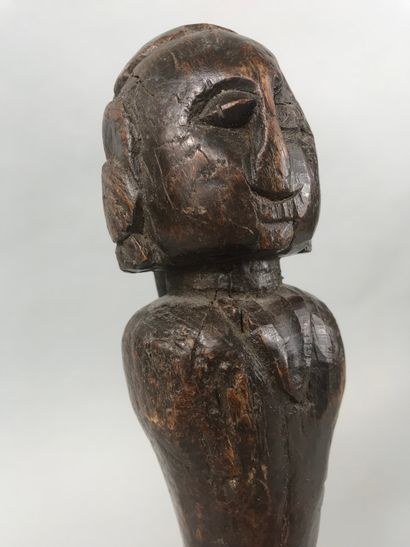 null Statuette of the India type (?)

Hard wood with brown patina shaded in red

Height...