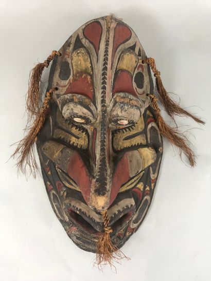 Masque de type Aire Maprik, Papouasie Nouvelle-Guinée...