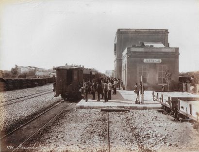 null Felix BONFILS (1831-1885)

Arrival of the train in Jaffa

Photograph on albumen...