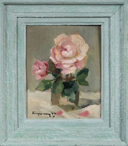 null Mykola Vasyl KRYCHEVSKY (1898-1961)

Bouquets de roses, 1944

Huile sur carton,...