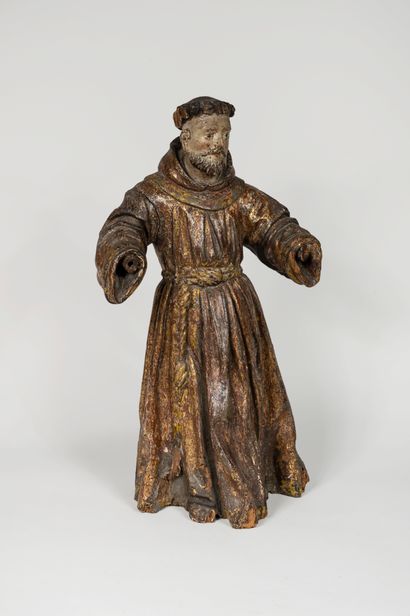 null SPAIN, late 17th - early 18th century

Sculpture in walnut in the round, enhanced...