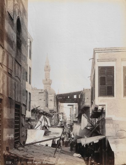 null Felix BONFILS (1831-1885)

View of a Bazaar in Old Cairo

Photograph on albumen...