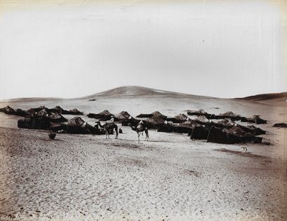 null Félix BONFILS (1831-1885)

Scène du désert, aspect générale d'un campement d'une...