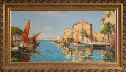 null Charles COUSIN (1904-1972)

"Michel House" in Martigues

Oil on canvas, signed...