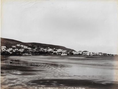 null Félix BONFILS (1831-1885) 
Caiffa, vue prise de la mer - A view of Kaiffa, from...