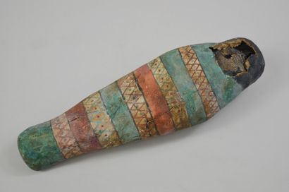 null MUMMY OF A FALCON

The mummy is sheltered by a stucco molded and modeled in...