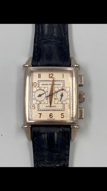 null 
GIRARD PERREGAUX Chronograph, Vintage 




Ref : 2599




Men's watch in 18k...