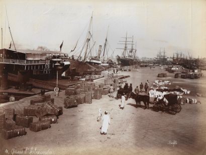 null Félix BONFILS (1831-1885)

Quays of Alexandria

Photograph on albumen paper,...