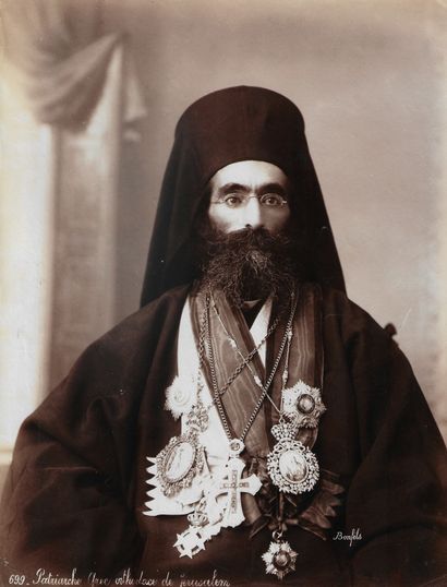 null Felix BONFILS (1831-1885)

Greek Orthodox Patriarch of Jerusalem

Photograph...