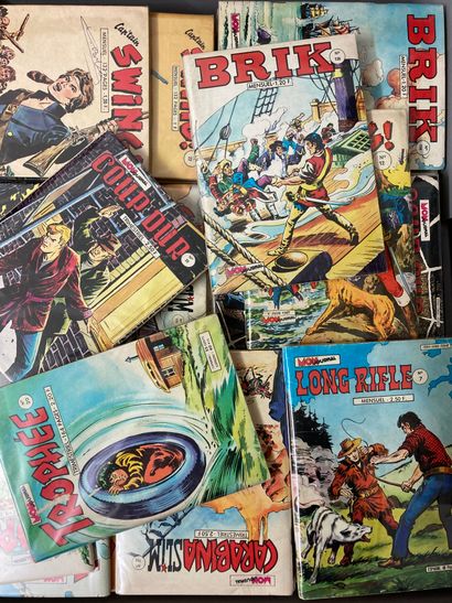 null COMICS. MAGAZINES.
Collection of bound comics periodicals. Various series, including...