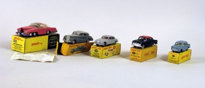 null DINKY TOYS Simca, Jaguar, Rolls-Roys : 5 models
- Simca 1000 blue - N°519 /...