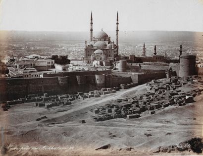 null Felix BONFILS (1831-1885)
Cairo near the Mokkatam
Photograph on albumen paper,...
