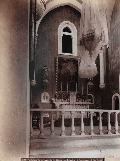 null Félix BONFILS (1831-1885)
Interieur de la chapelle du Pater - Interior of the...