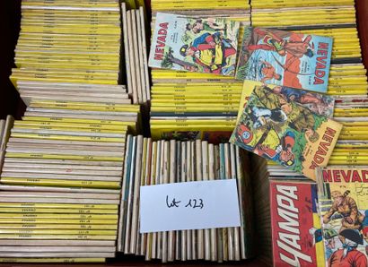 null COMICS. MAGAZINES.
Collection of bound comics periodicals. NEVADA. OMBRAX and...