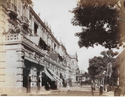 null Felix BONFILS (1831-1885)
Cairo - Shepeards Hotel
Photograph on albumen paper,...