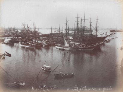 null Félix BONFILS (1831-1885)
Port of Alexandria, general view
Photograph on albumen...