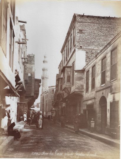 null Felix BONFILS (1831-1885)
Street of Cairo, near Serjedna Zeinab
Photograph on...