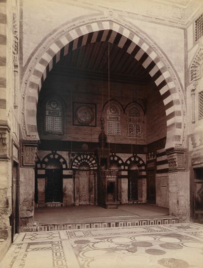 null Félix BONFILS (1831-1885)
Exterior of the Kaït-Bey Mosque
Photograph on albumen...