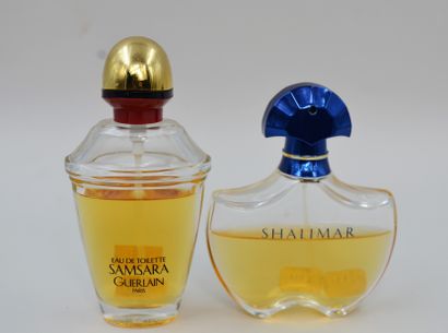 null GUERLAIN

Set of two bottles including a spray bottle "Samsara", containing...