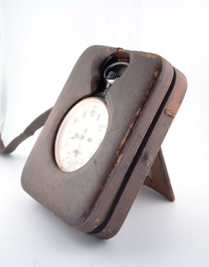 null Marc CHANTRE à Genève, début XIXè siècle 
Importante montre de voyage ou de...