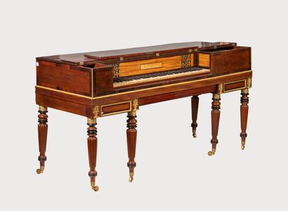 null ANGLETERRE, XIXè siècle
Rare et intéressant piano dit « carré » de John BROADWOOD,...