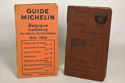 null MICHELIN
Lot de Guide Michelin - Belgique Luxembourg Pays Rhénans - comprenant...